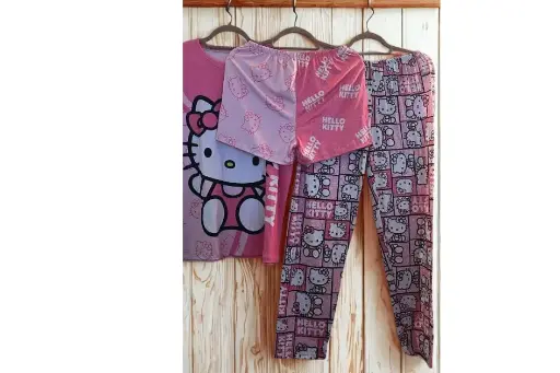 Conjunto de mono de 3 piezas rosa 